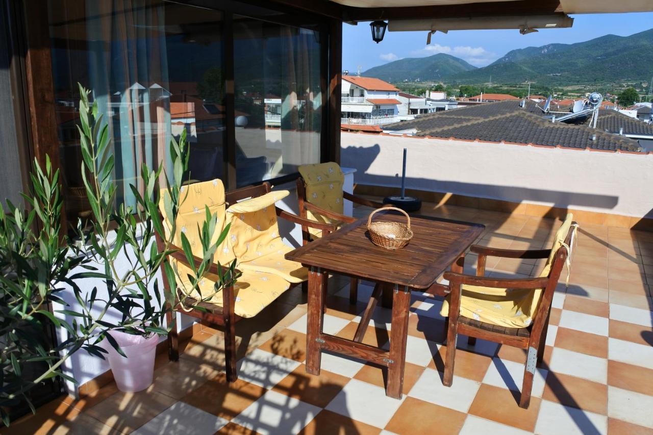 Apartmán Big Dino'S Galini Asproválta Exteriér fotografie
