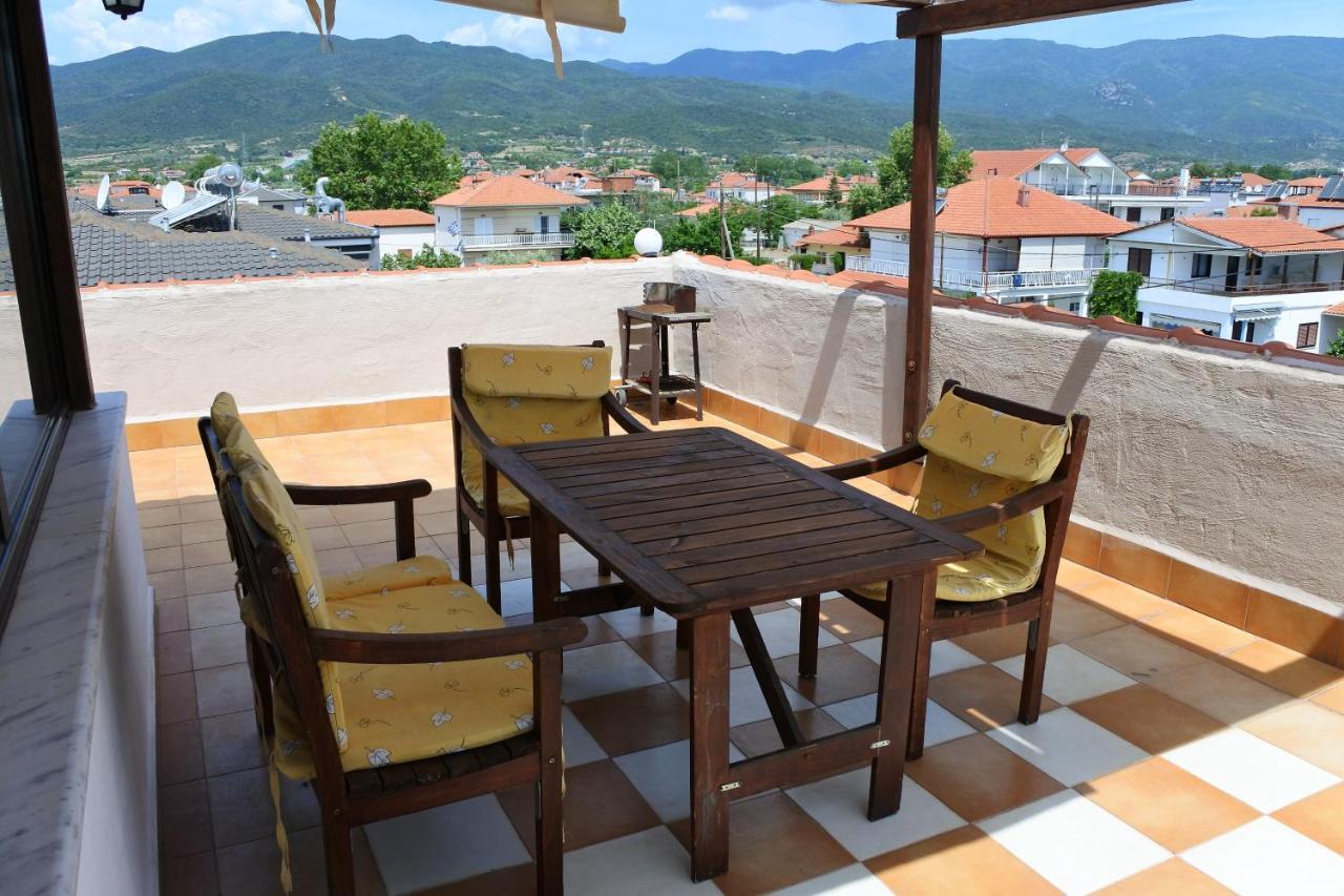 Apartmán Big Dino'S Galini Asproválta Exteriér fotografie