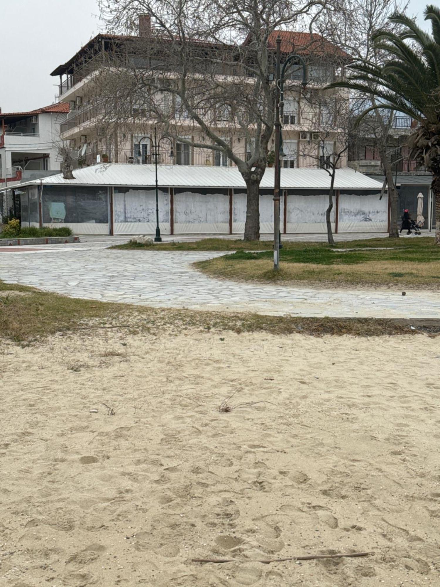Apartmán Big Dino'S Galini Asproválta Exteriér fotografie